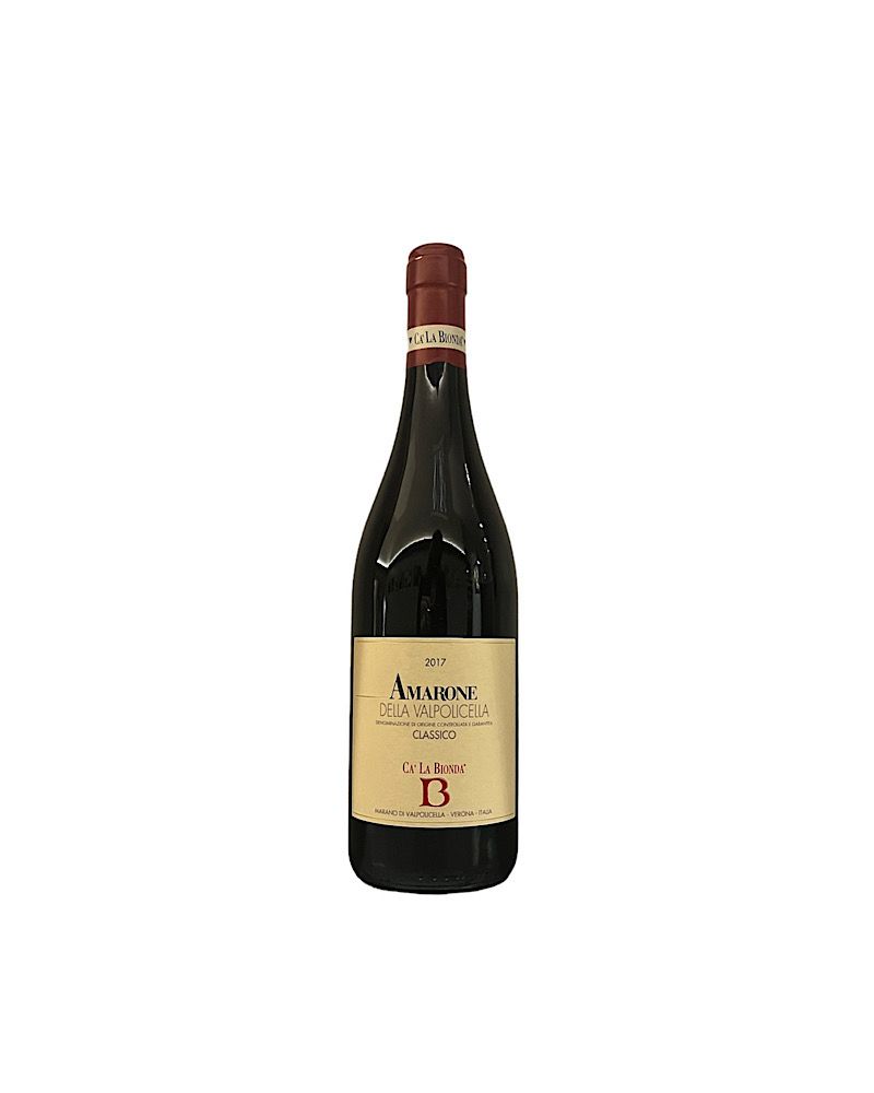 Amarone della Valpolicella docg Classico Ca' La Bionda 2017