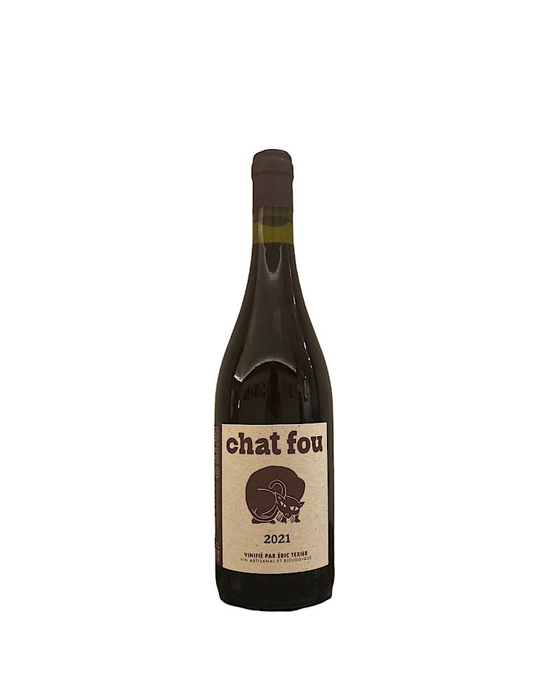 Chat Fou Vin de France Eric Texier 2022